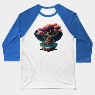 Surreal Tulip Bonsai Baseball T-Shirt